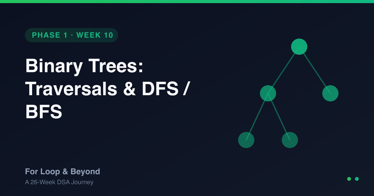 Binary Trees: Traversals & DFS / BFS